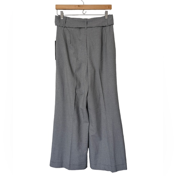 House of Harlow 1960 Pleated Front Wide Leg Houndstooth Trouser - Picture 7 of 12